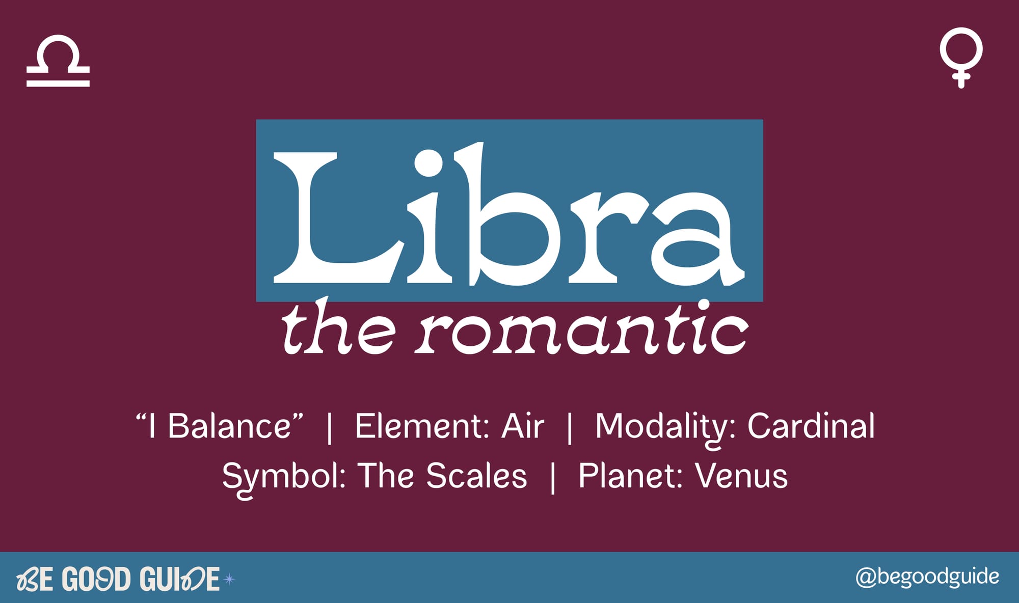 Welcome to ♎ Libra Season ♎