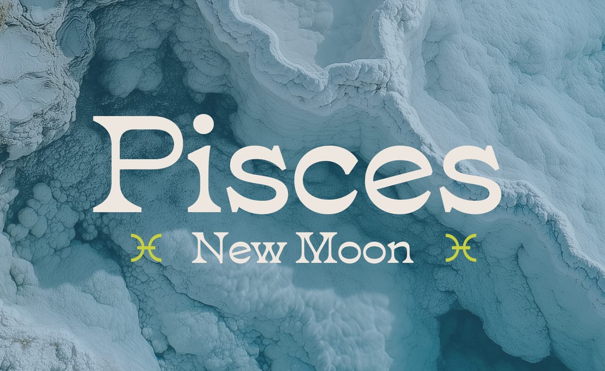 Your Guide to the 🌚 Pisces New Moon ♓