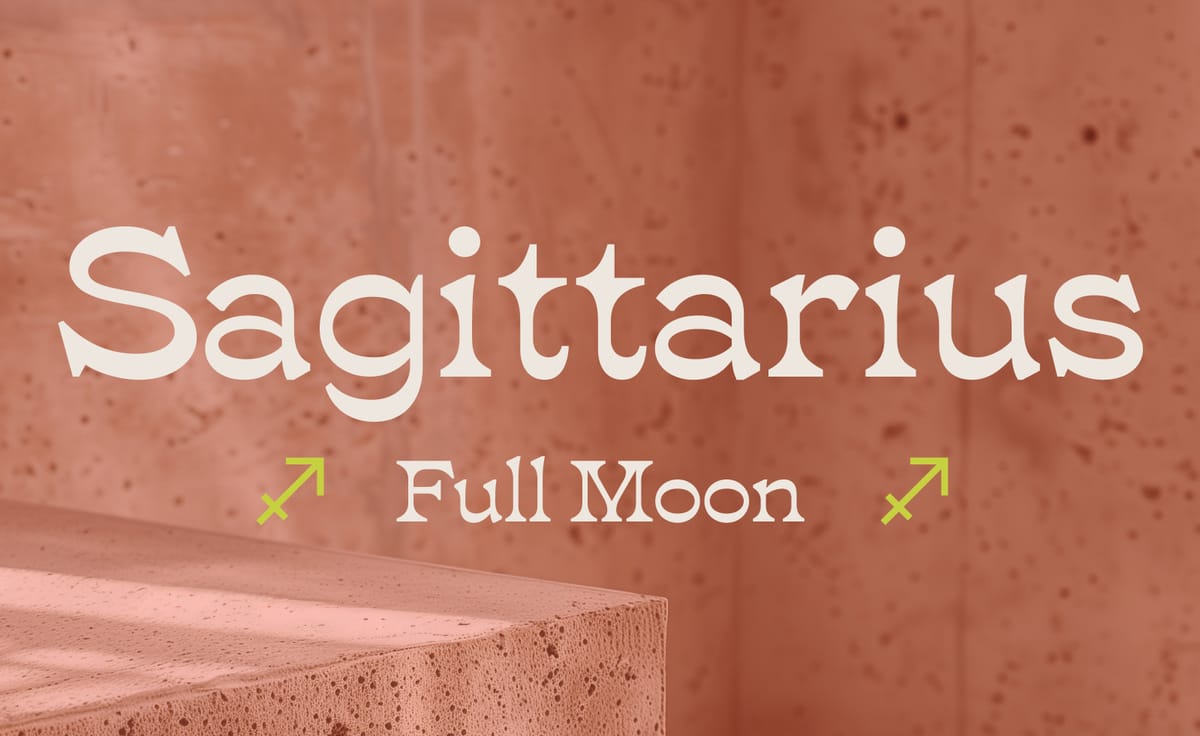 Your Guide to the 🌕 Sagittarius Full Moon ♐