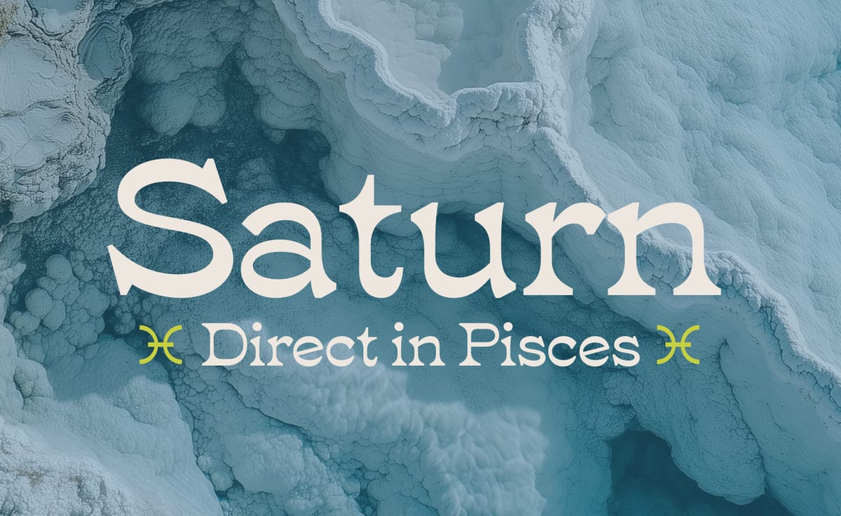 The Week Between Worlds and Saturn Direct