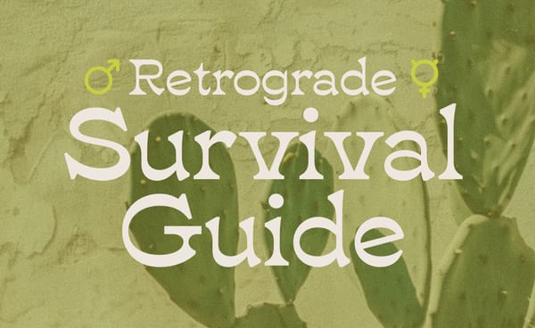 Mars + Mercury Retrograde Survival Guide