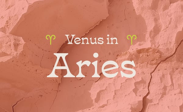 Your Guide to ❤️‍🔥 Venus in Aries ❤️‍🔥 and a Library Tour 📚