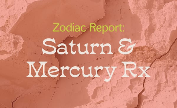Saturn Rx, Mercury Rx & the Business of Becoming